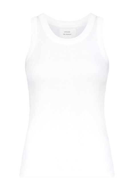 limba tank top woman white LOULOU DE SAISON | LIMBA LDSWHITE